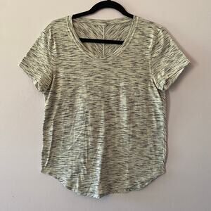 lululemon athletica Short Sleeve Tee in Light Green Heather